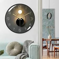 Silent Wall Clock 30cm Diameter Wall