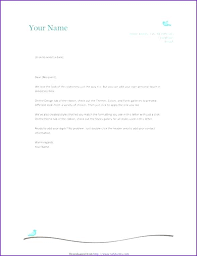 Sample Letterhead Templates Template Free In Doc Inspirational Word
