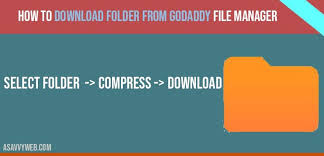 Listing several links to downloads throughout the internet. How To Download Folder From Godaddy File Manager A Savvy Web