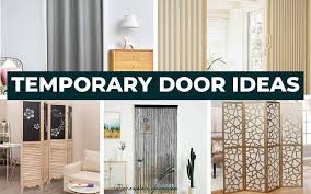 25 Temporary Door Ideas For The Home