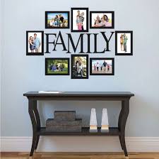 family picture frame wall decal