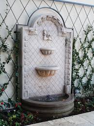 Outdoor Wall Fountains