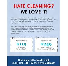 14 Best Photos Of Cleaning Flyers Examples Of Business