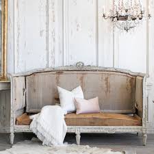 affordable french settee bench