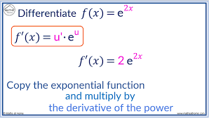 Diffeiate Exponential Functions