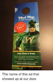 Weed Man We Care For Your Lawn Special 2495 Promo Code Dh 24