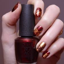 burgundy nails rich manicure color