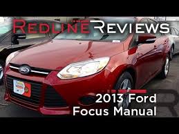 2013 Ford Focus Manual Review Walkaround Exhaust Test Drive Youtube