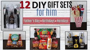 12 gift basket ideas for him