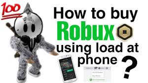 how to robux using load at phone
