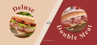 subway deluxe vs double meat what s