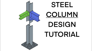 steel column design exle