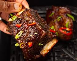 how to cook short ribs in air fryer