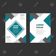 Book Cover Page Design With Abstract Elements And Sample Text