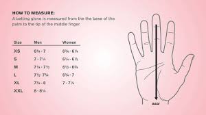 Steps on how to measure your hand size for the. Easton Batting Glove Sizing Youtube