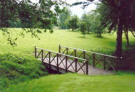 Diy Garden Bridge With Steel Railings