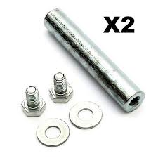 2x Wheelbarrow Replacement Axle Kit 112