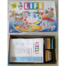 As you play the game, you will move from college to working life and then to family life and then retirement. The Game Of Life Board Game Toys Games Board Games Cards On Carousell