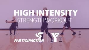 high intensity strength workout