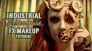 industrial steunk fx makeup tutorial