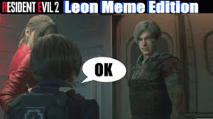 A page for describing memes: Re2 Scumbag Leon Meme Edition Resident Evil 2 Remake 2019 Youtube