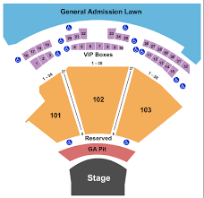 Charlotte Metro Credit Amphitheatre Seating Chart Charlotte