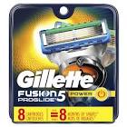 Fusion5 ProGlide Power Men's Razor Brade Refill Catridges, 8 Count Gillette