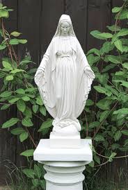 Virgin Mary Garden Statue Garden Decor