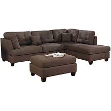 Poundex Buy Bobkona Sectional Sofa Set