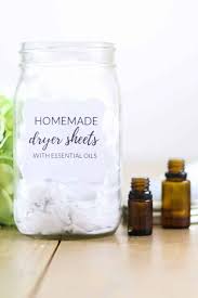 how to make natural dryer sheets our