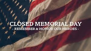 Town Hall Closed in Observance of Memorial Day
