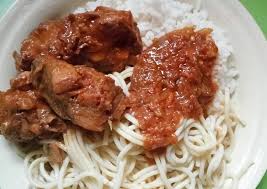 If you are following a medically restrictive diet, please consult your doctor or registered dietitian before preparing this recipe for personal consumption. How To Prepare Delicious Rice And Spaghetti With Chicken Stew Just Taste It