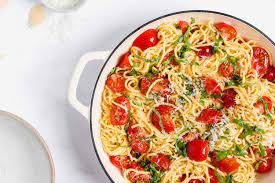 fresh tomato pasta with basil recipe