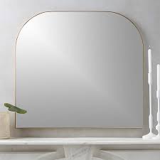 Infinity Brass Mantel Wall Mirror 42