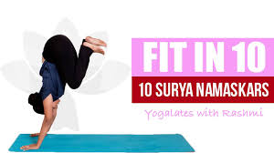 10 surya namaskars full body yoga