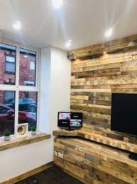 Reclaimed Pallet Wood For Wall Cladding