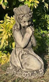 Praying Girl Large Statue Ornament