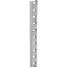 Bookcase Shelving Strip 980mm Nickel