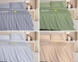 100 Cotton Flat Fitted Bed Sheet Set