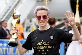 Super proud to be a part of #teamvisa and taking part in the #shebelieves cup's mission to help inspire girls and women to reach for their. Megan Rapinoe Gay And Proud Is The Current Face Of Athletic Excellence Chicago Sun Times