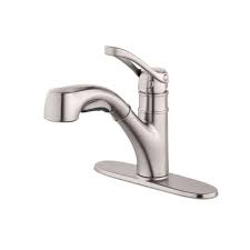 From some leading companies sport a unique style that makes these products. Pfister Prive F 534 7pvs Single Handle Pull Out Sprayer Kitchen Faucet In Stainless Steel