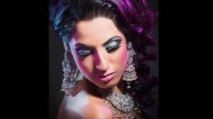 stani indian arab bridal make up