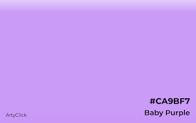 Baby Purple Color Arty