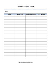 Money Forms Templates