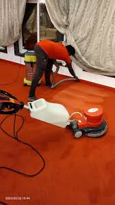 commercial carpet cleaning service at