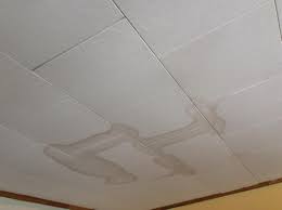 how to fix ceiling stain