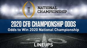 Here's a complete look at each team's slate. 2020 College Football Playoff National Championship Odds