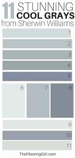 Different Shades Of Grey Paint Color Chart Rasvamaksa Info