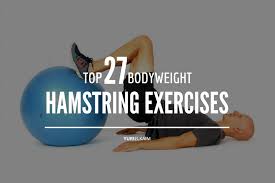 best bodyweight hamstring exercises