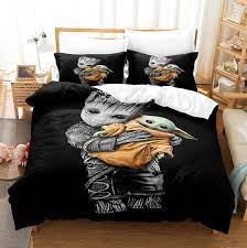 2pcs 3pcs Star Wars Bedding Set Yoda